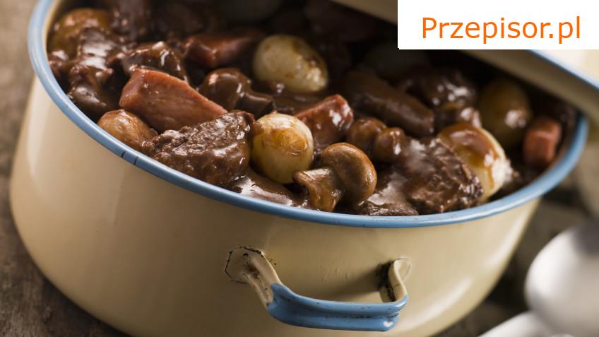 Burgundzkie duszone wołowina