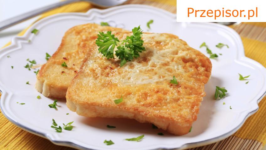 Francuski tost z szynką i serem