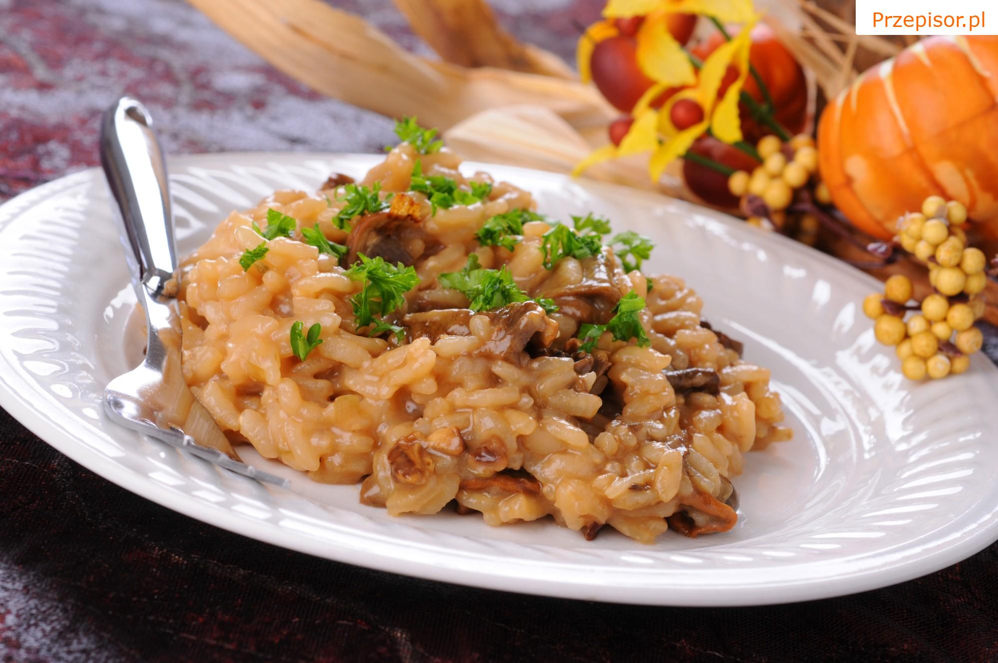 Grzybowe risotto