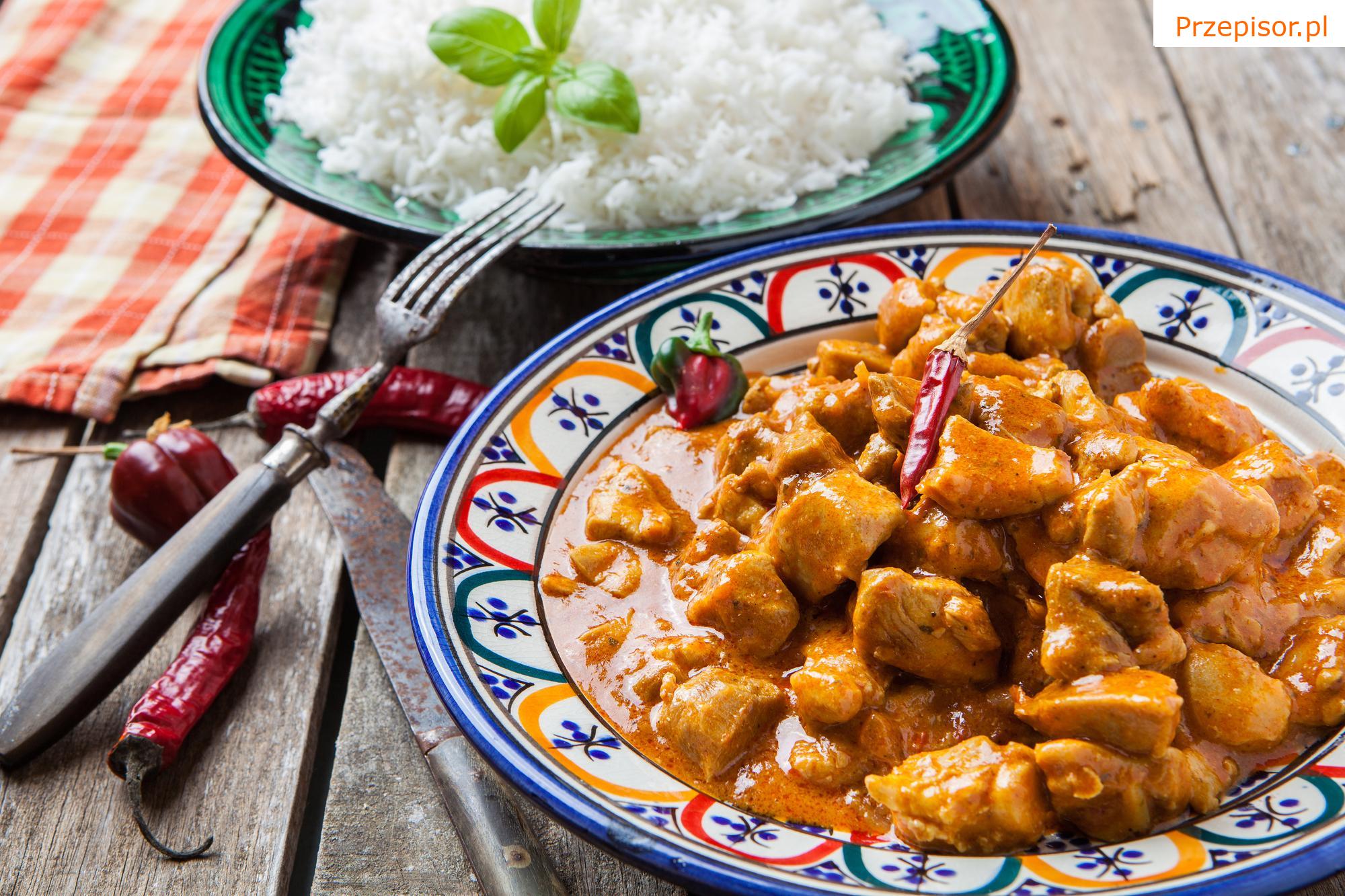 Indyjskie kurczaki na sposób vindaloo / wok