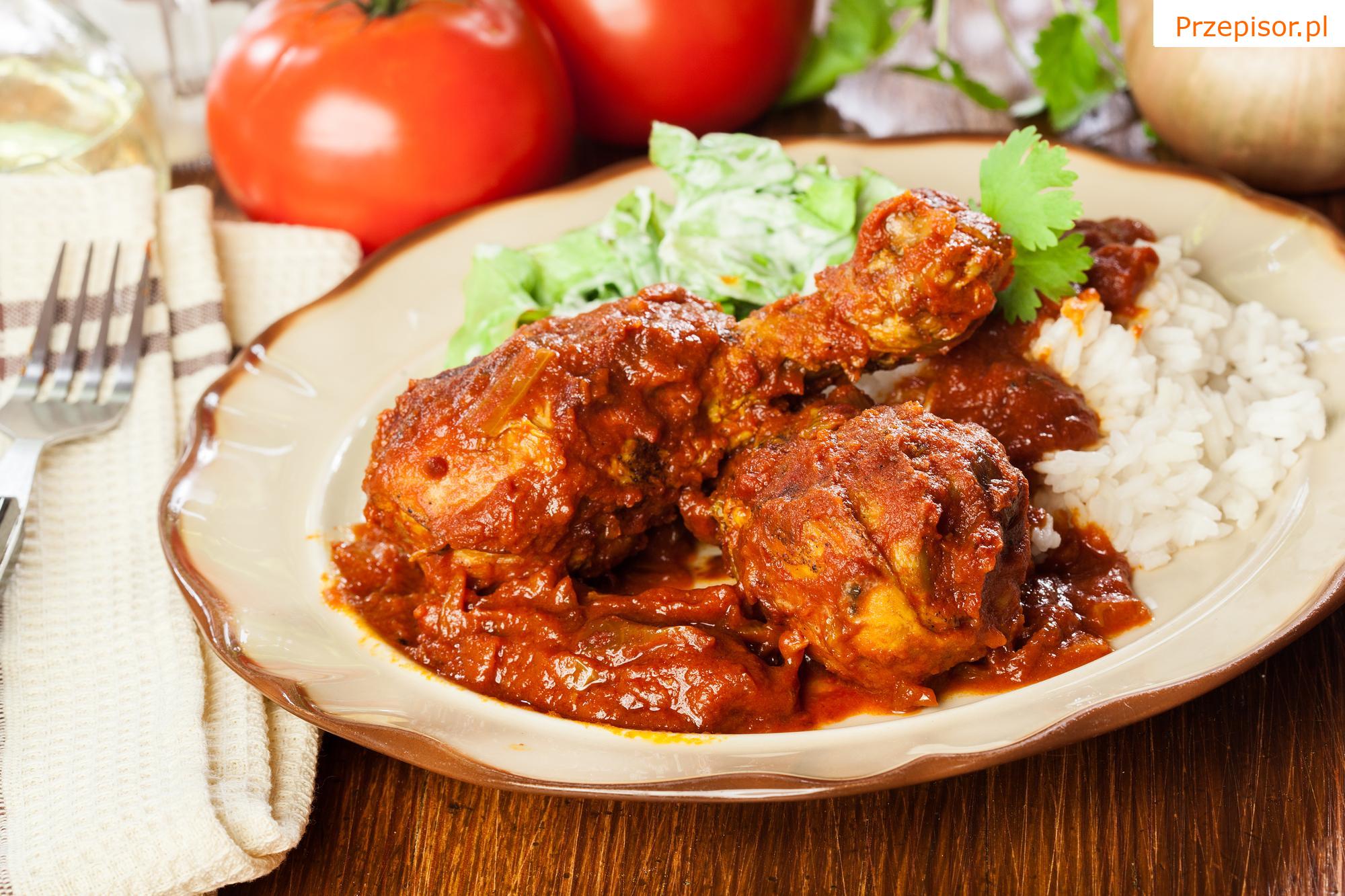Kurczak w przyprawie tandoori