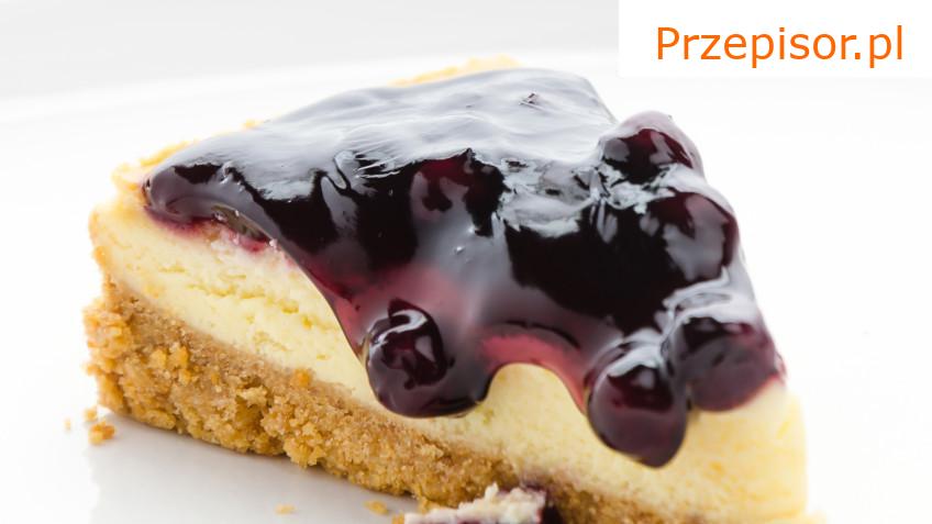 Łatwy i pyszny sernik z borówkami według Lízy