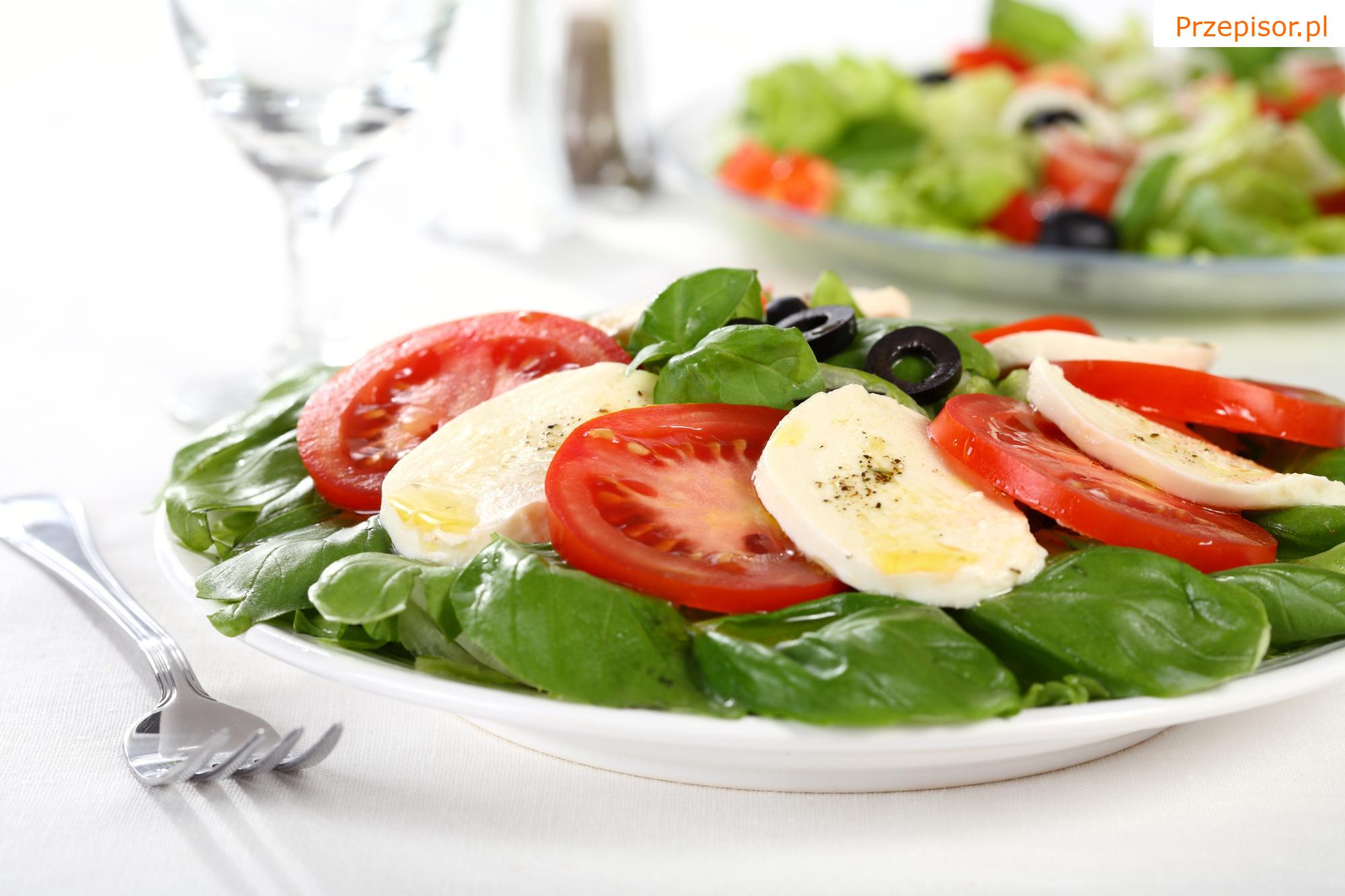 Mozzarella z pomidorami