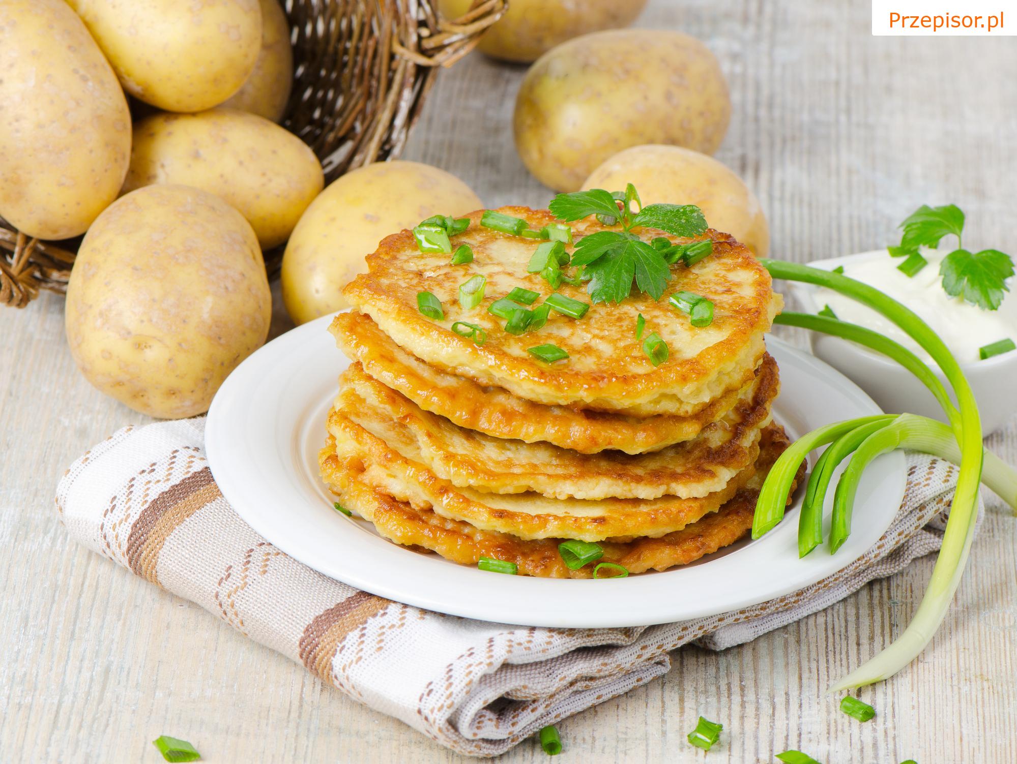 Placki ziemniaczane z gotowanych ziemniaków