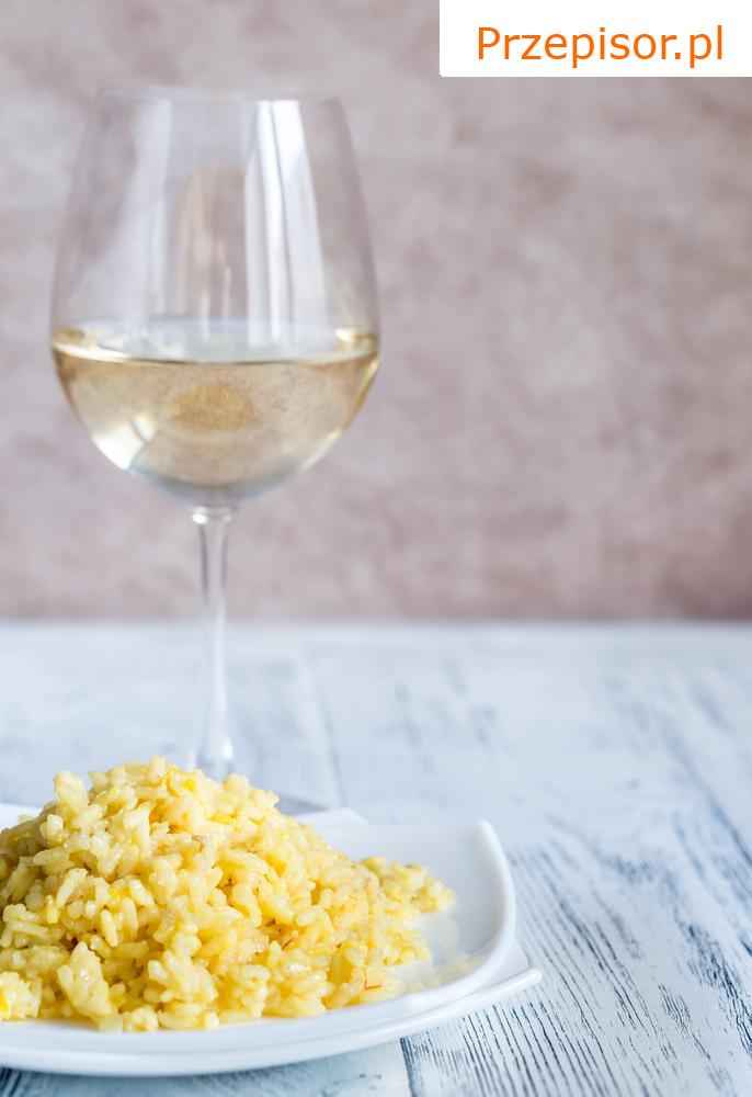 Risotto parmezanowe z małżami