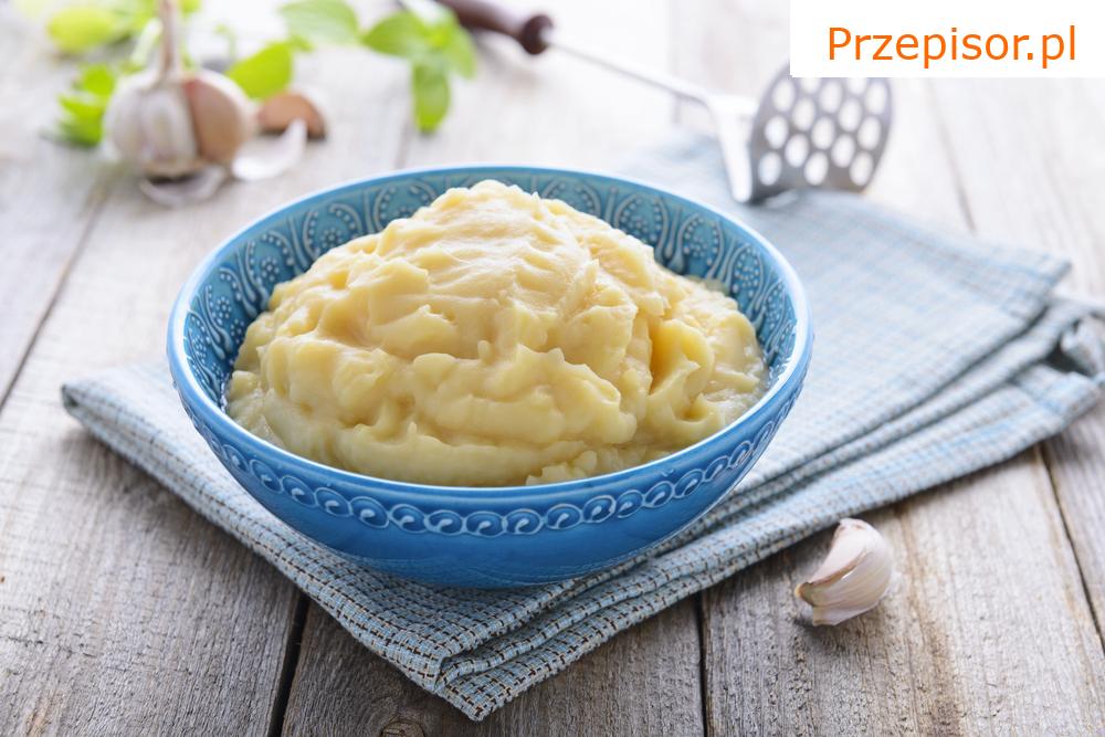 Smażony purée ziemniaczane z batatami