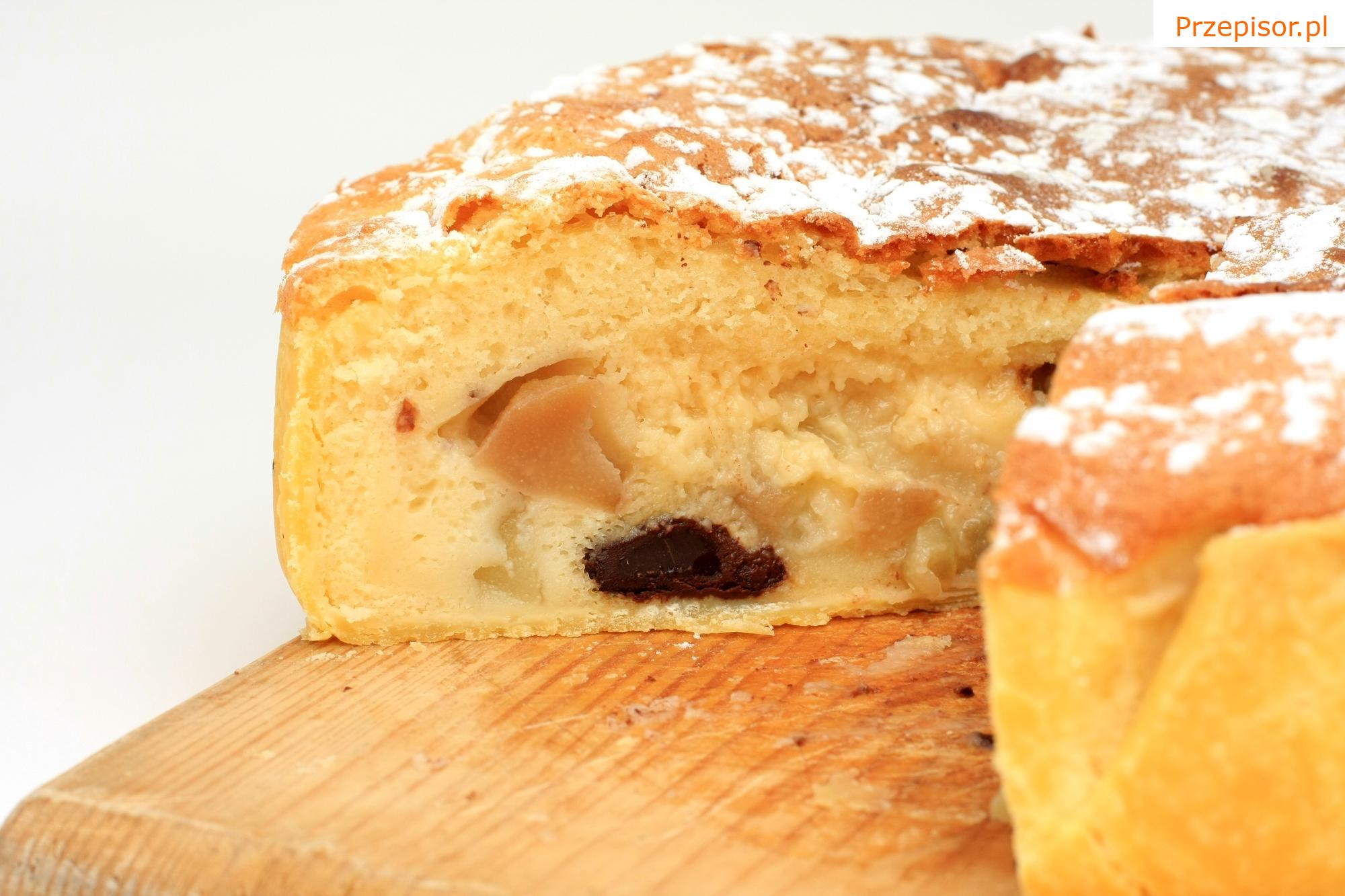 Świąteczna serowa stollen z tofu bezglutenowa, bez mleka i jajek