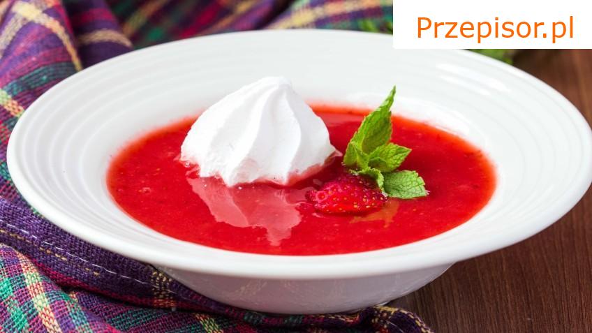 Truskawkowe gazpacho